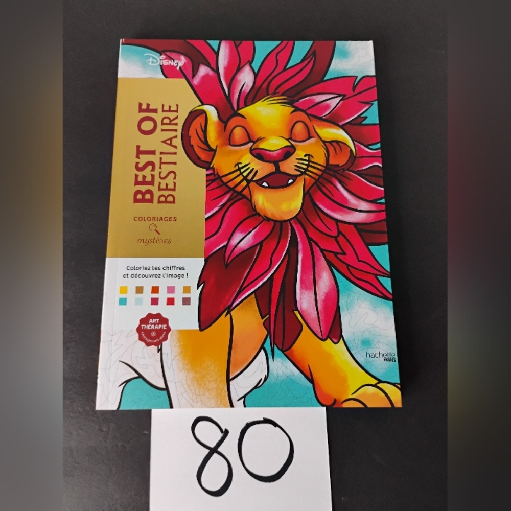 Coloriages Mysteres Disney Best of Bestiaire by Alexandre Karam Color Therapy
